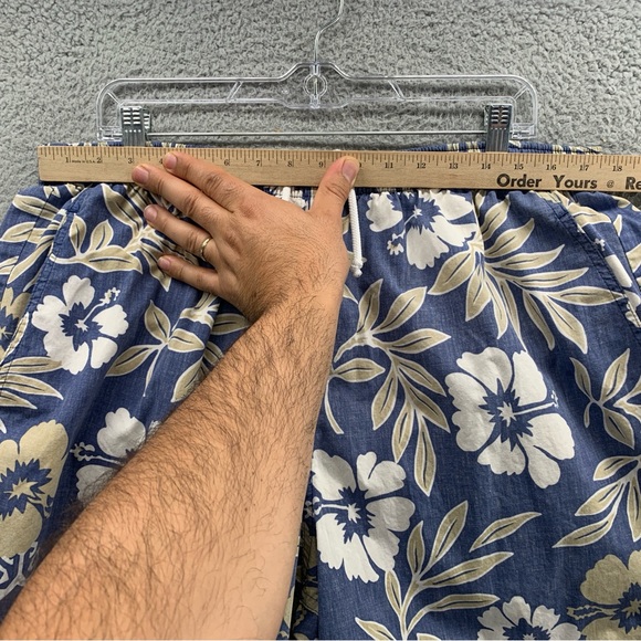 Phil Edwards By Reyn Spooner Vintage Hawaiian Floral 6.5" Swim Trunks Shorts XXL - Picture 5 of 12